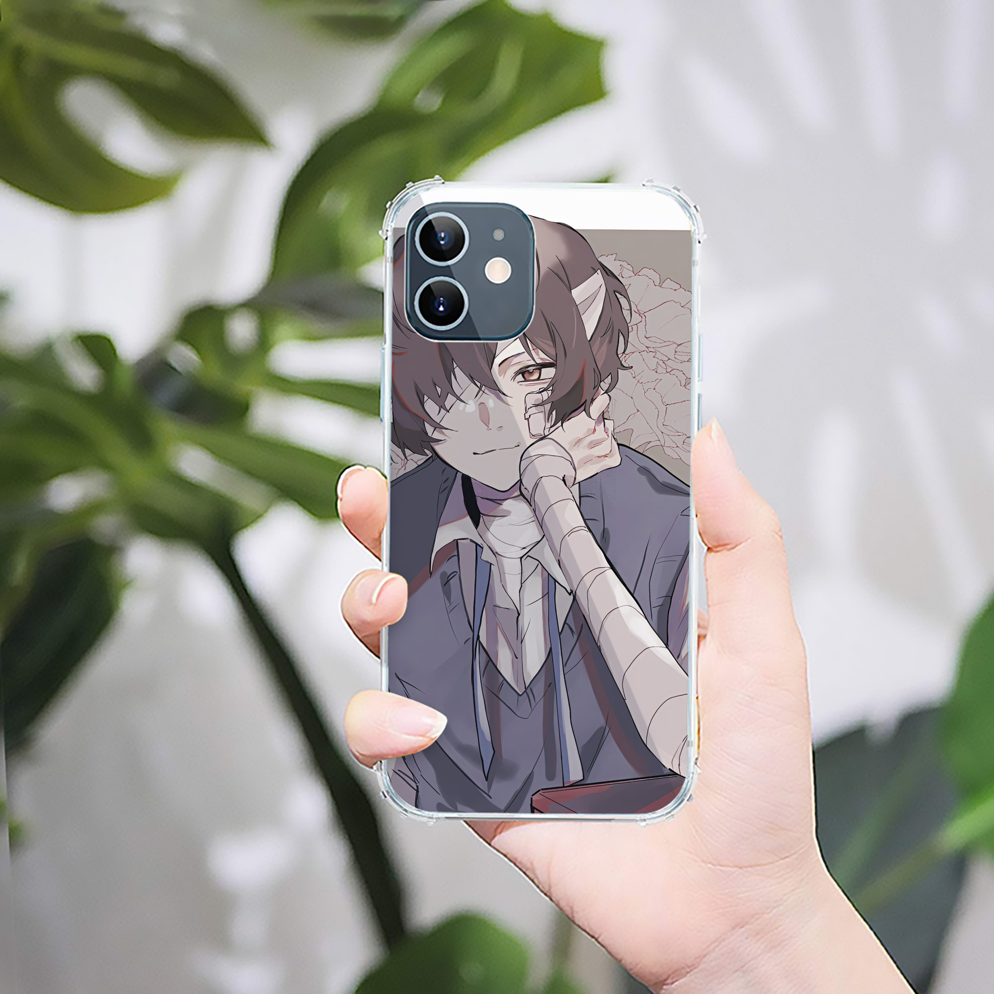 （画像用） 文豪ストレイドッグス Bungo Stray Dogs 【iPhone 12シリーズ対応】透明スマホケース（クリアソフトケース）